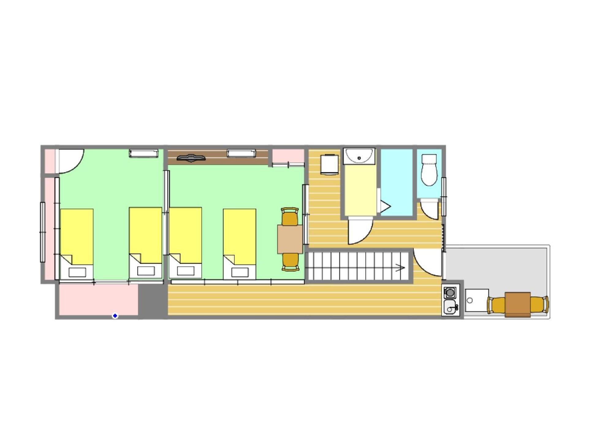 Namba Central Traditional Japanese House Osaka Exterior photo